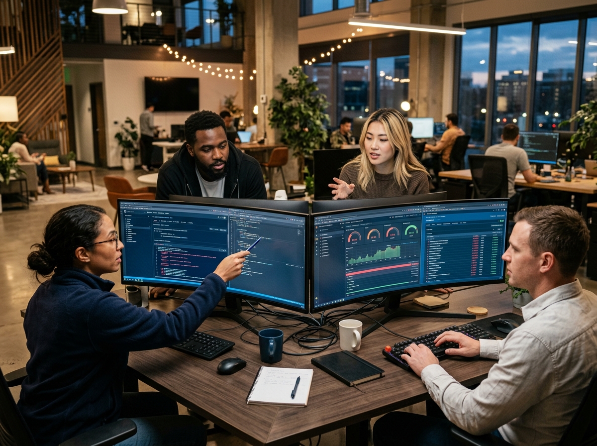 Software QA engineers and test automation developers analyzing test code